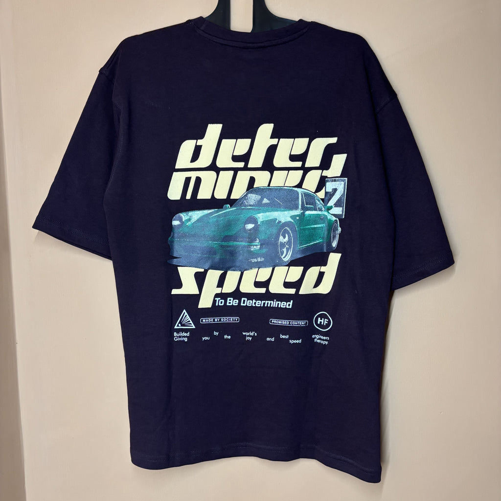 Speed Determined Tee — Back