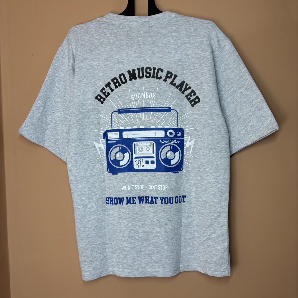 Retro Boombox Tee — Back