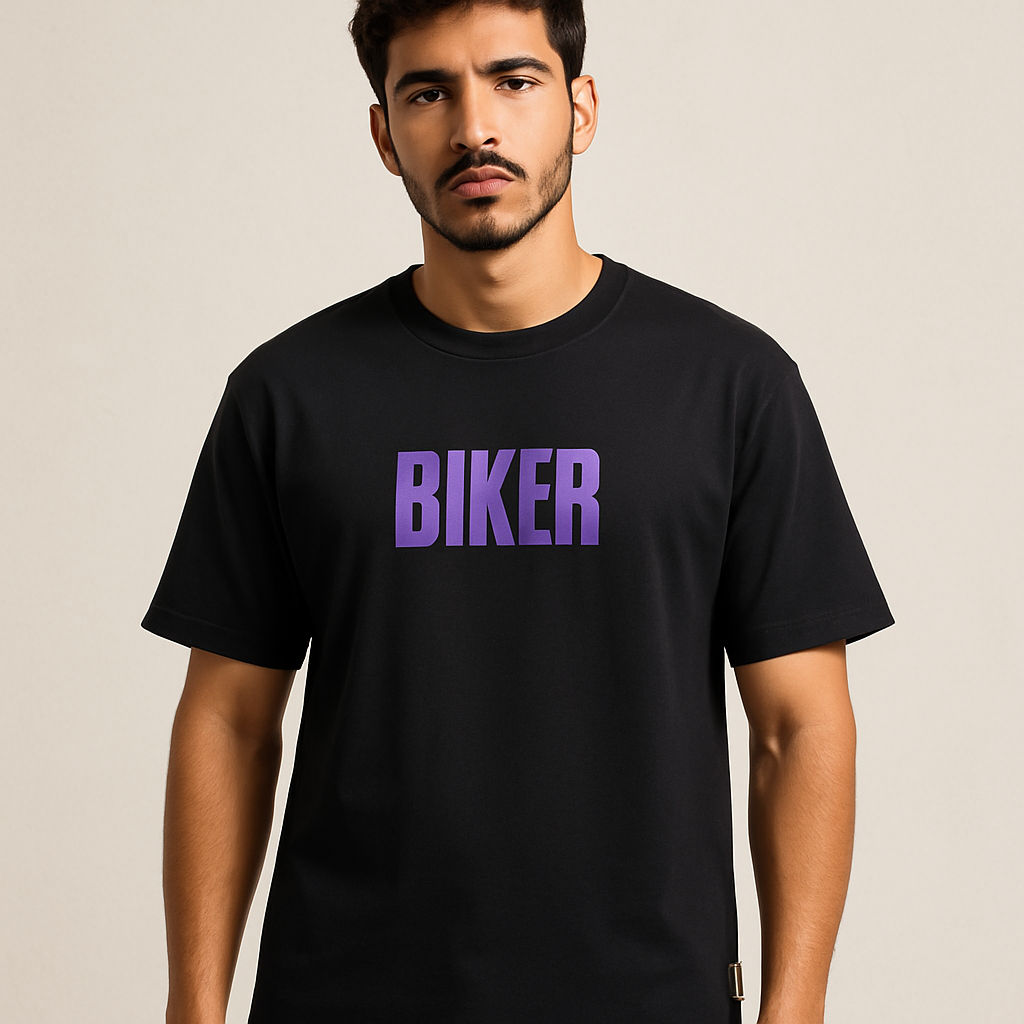Biker's Choice Speed Club Tee — Model Front View