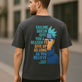 Naruto Believe Graphic Tee — AI Model Back