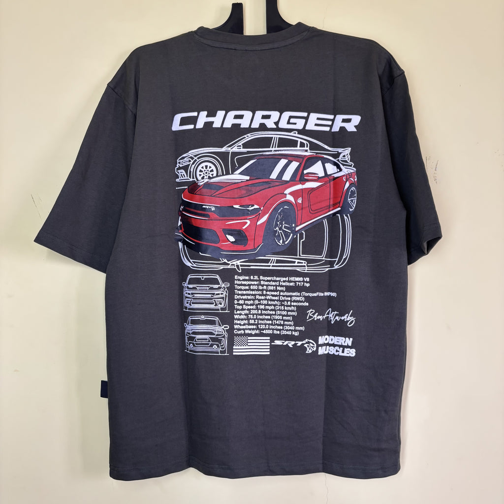 Charger Power Tee — Back