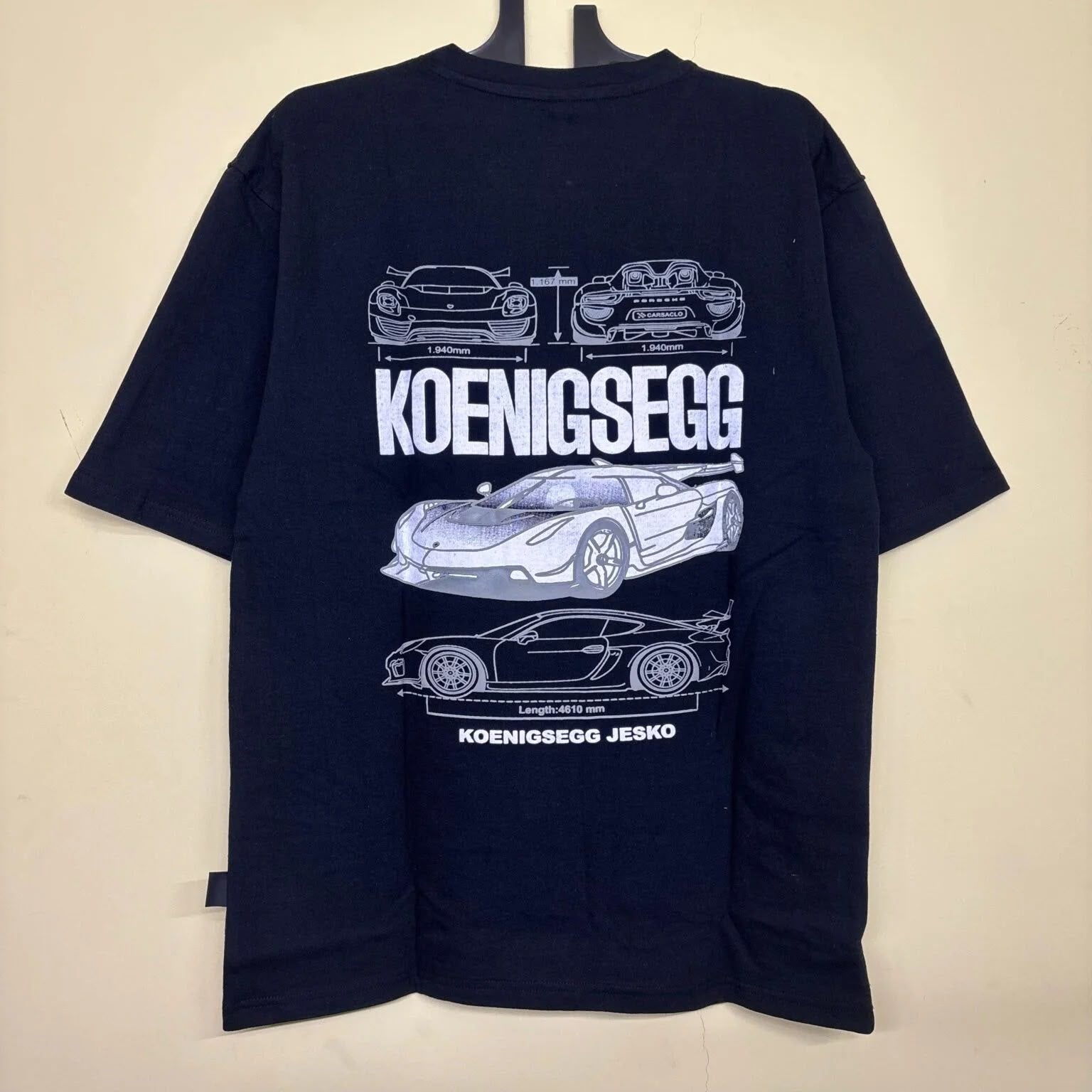 Koenigsegg Dropshoulder T-shirt