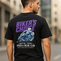 Biker's Choice Speed Club Tee — Model Back View