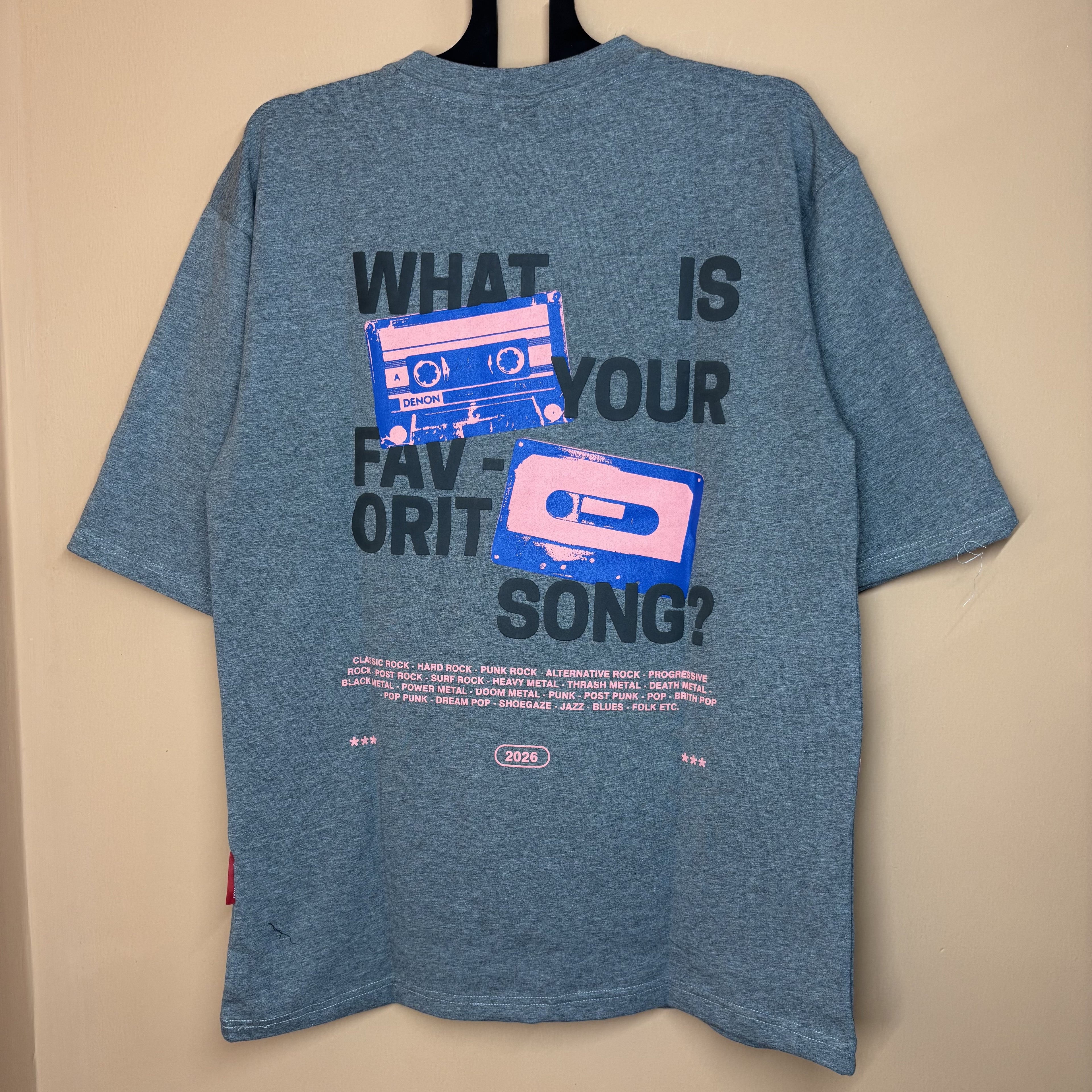 Retro Cassette Tee — Back