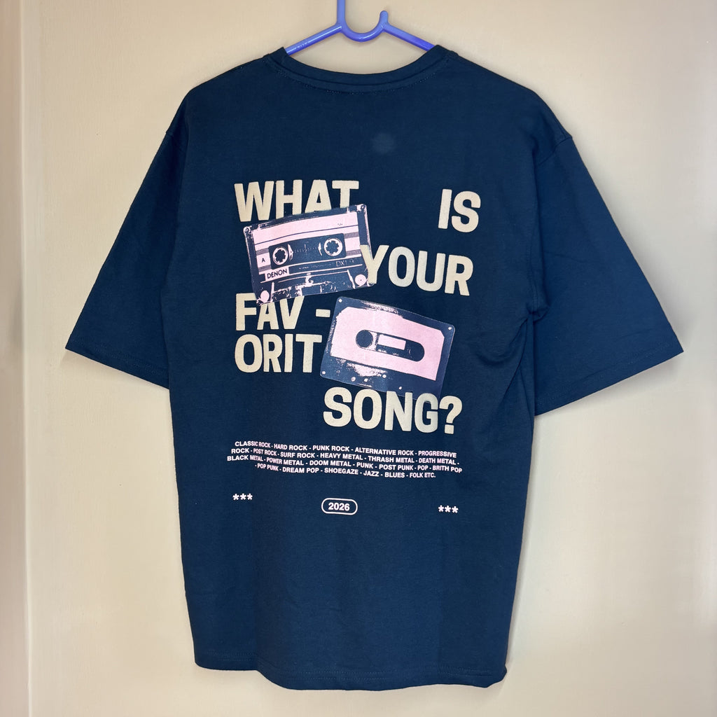 Retro Tape Vibes Tee — Back