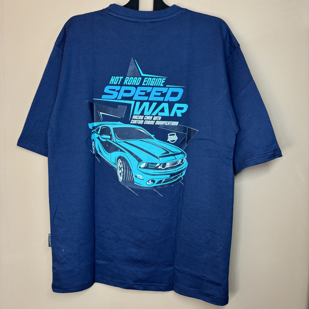 Speed War Engine Tee — Back