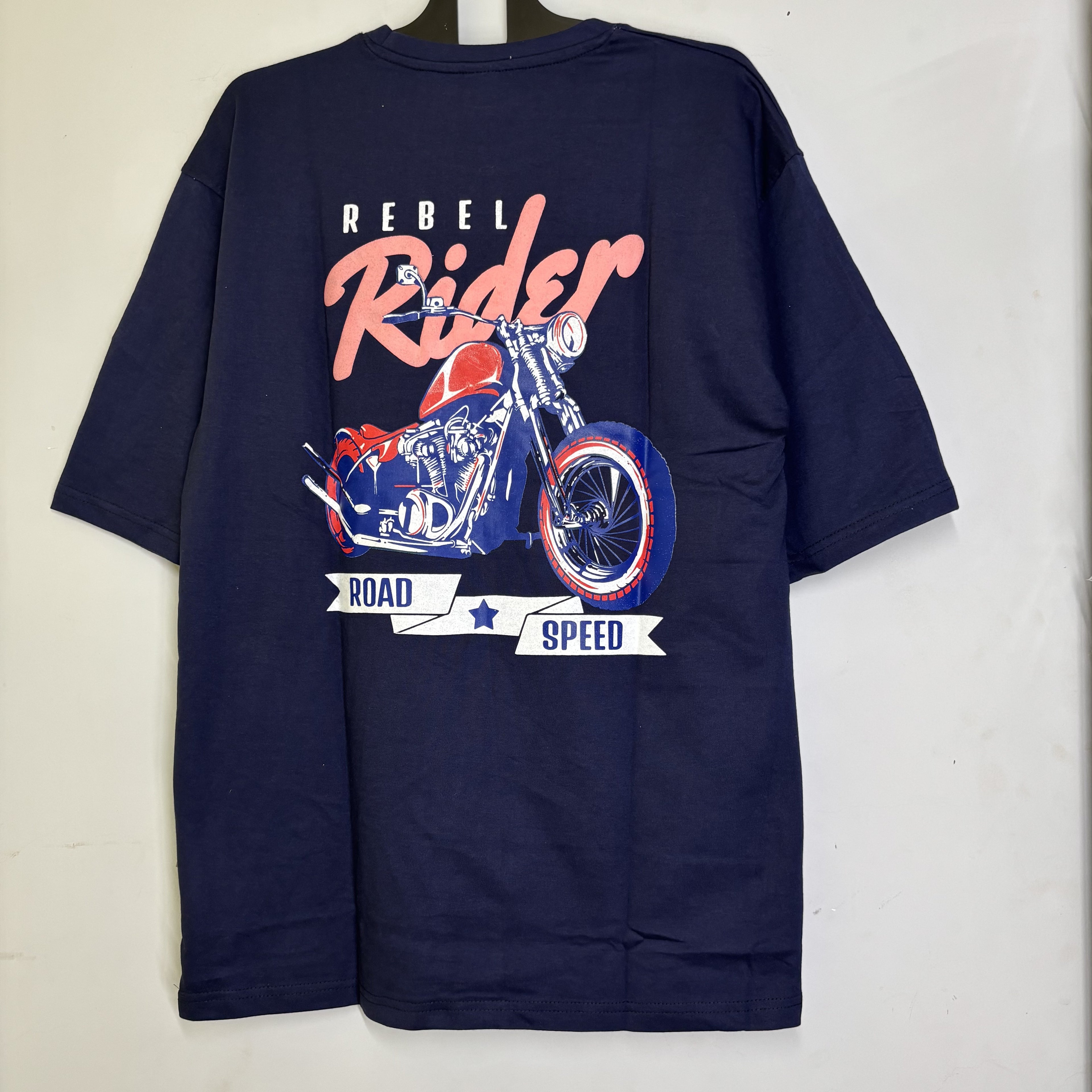 Rebel Rider Moto Tee — Original Back