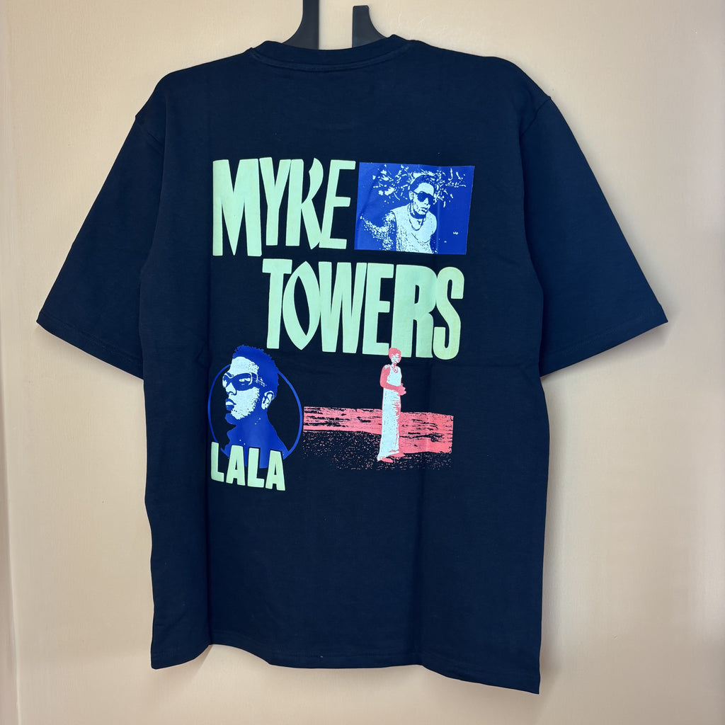 Myke Towers Graphic Tee — Back