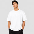 Plain White Oversized Dropshoulder T-Shirt
