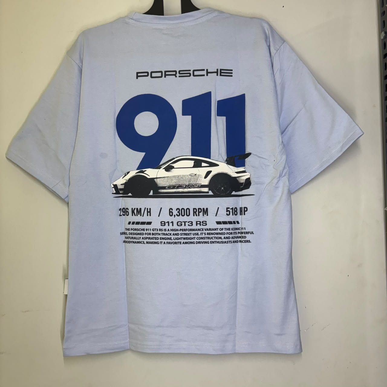 Porsche Car Dropshoulder T-shirt