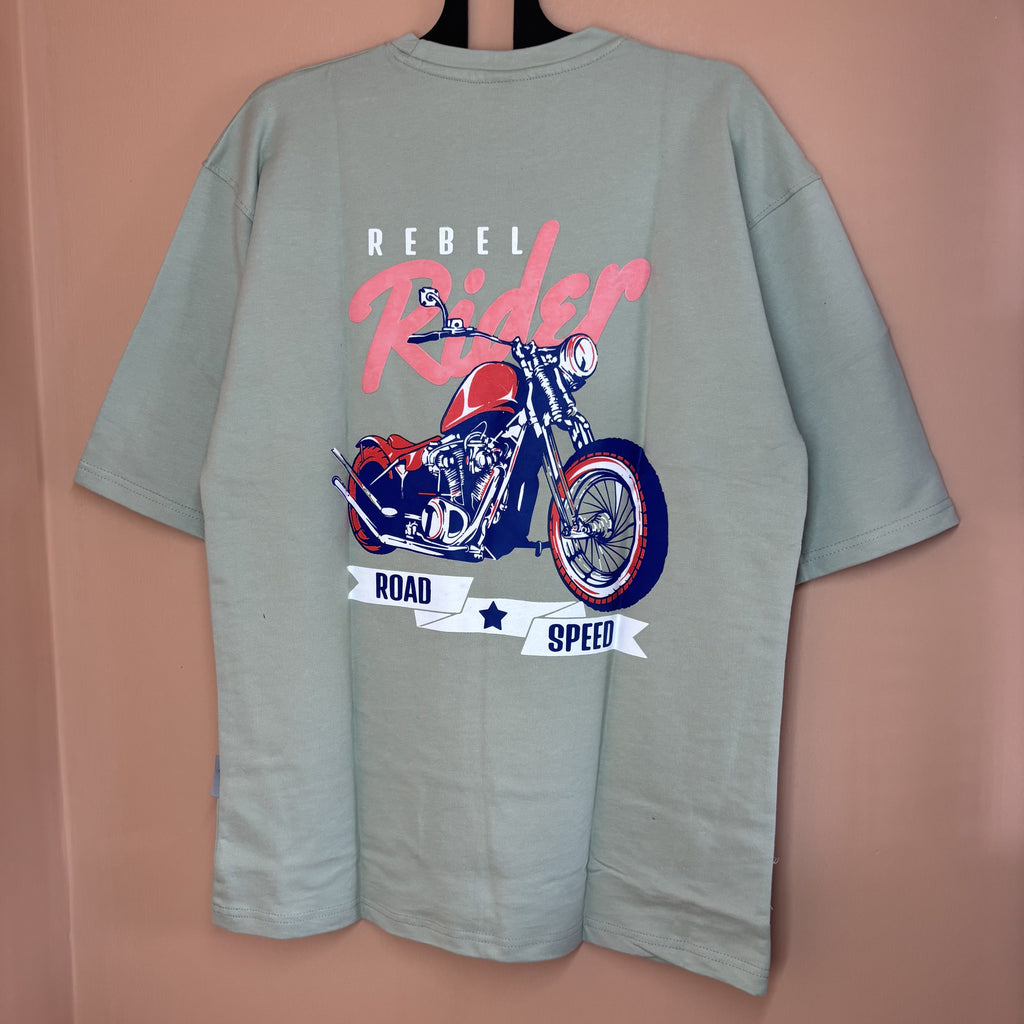 Rebel Rider Tee — Back