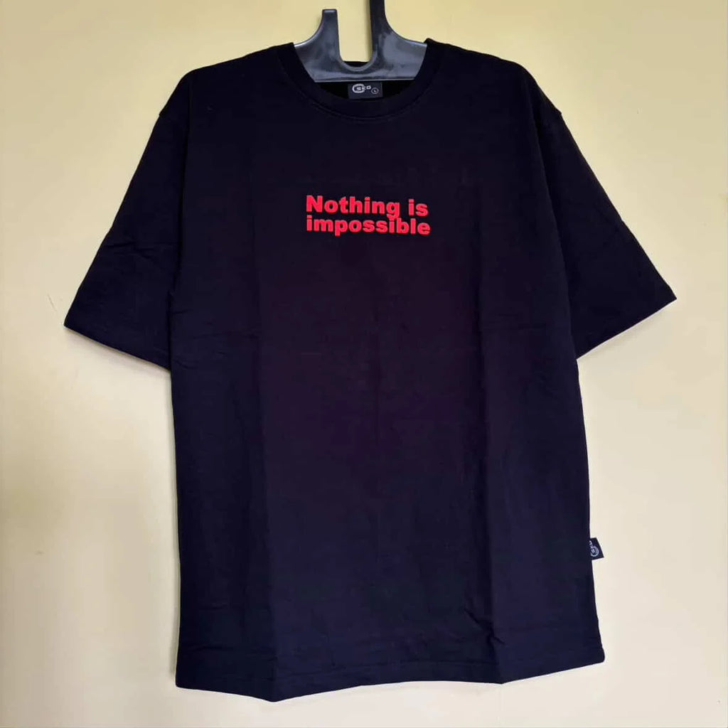 Nothing Is Impossible Dropshoulder T-shirt