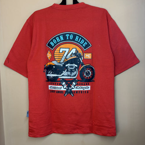 Born to Ride Tee — Back