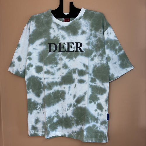 Bold Stag Tie-Dye Tee — Front