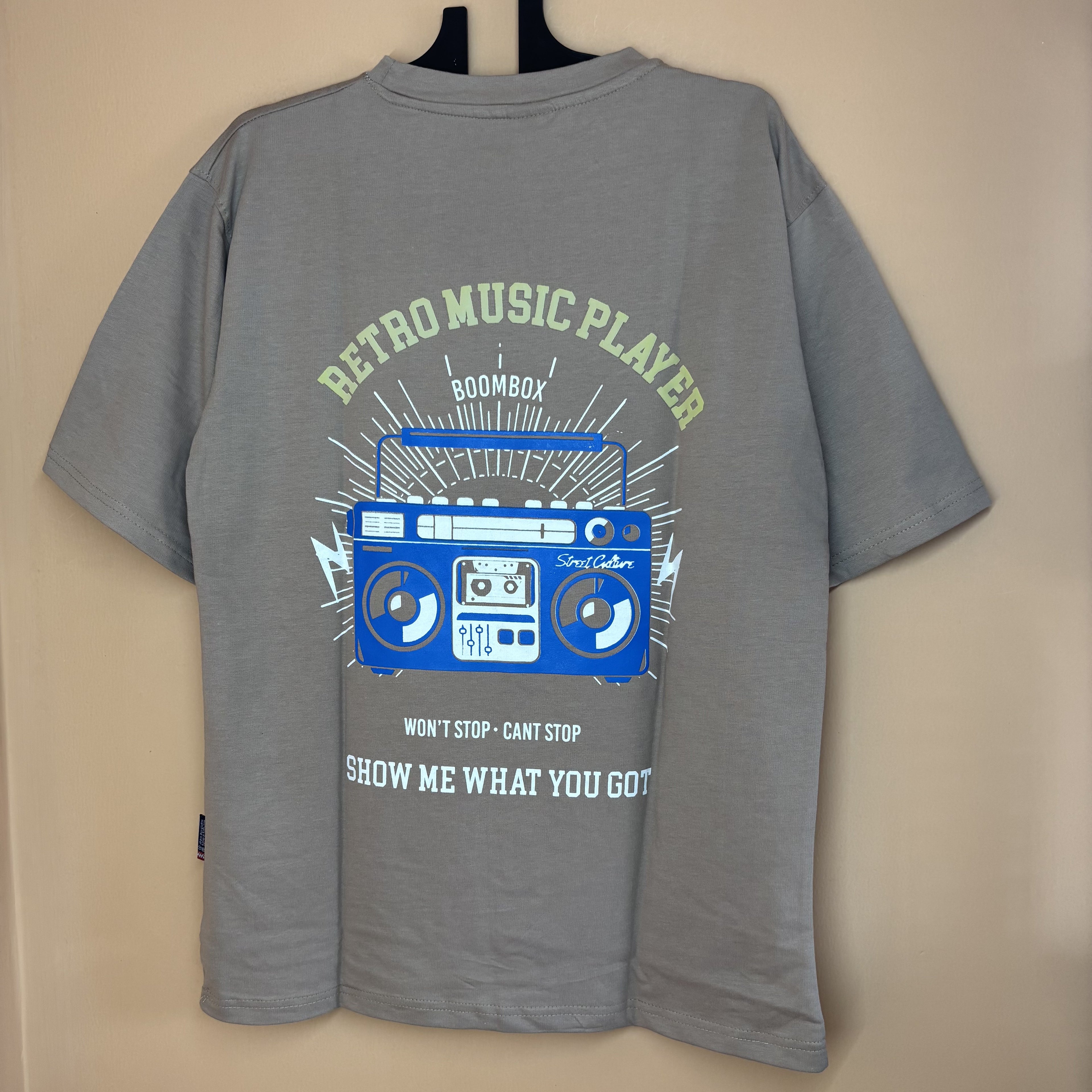 Retro Boombox Tee — Back