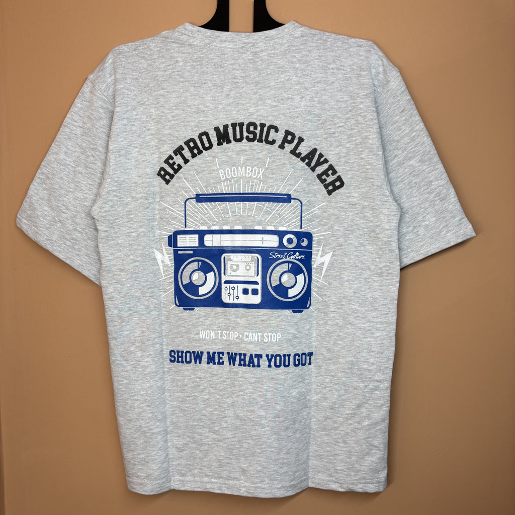 Retro Boombox Tee — Back