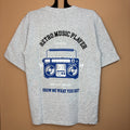 Retro Boombox Tee — Back