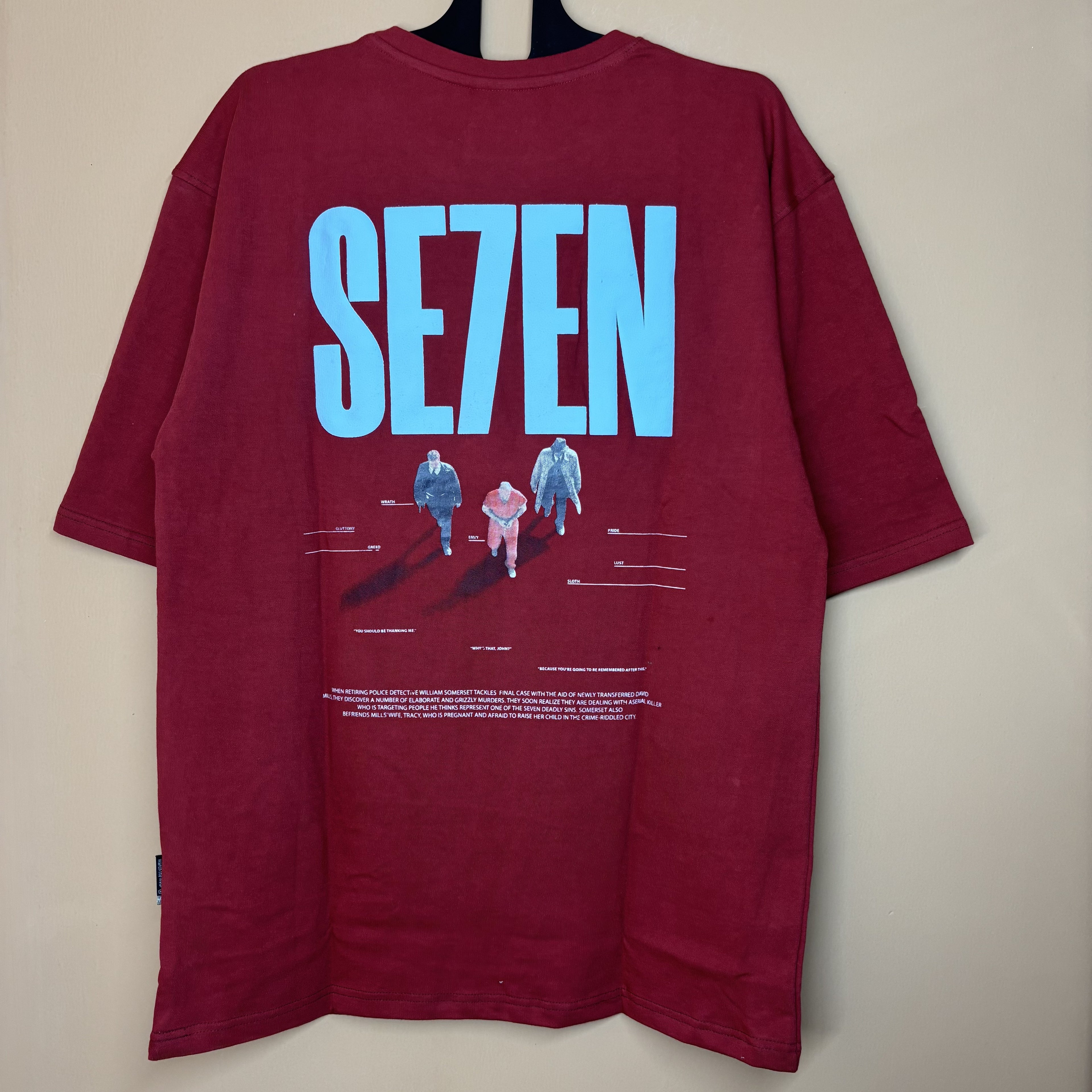 Se7en Graphic Tee — Back
