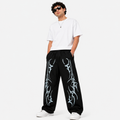 Casual Look Tribal Print Baggy Track