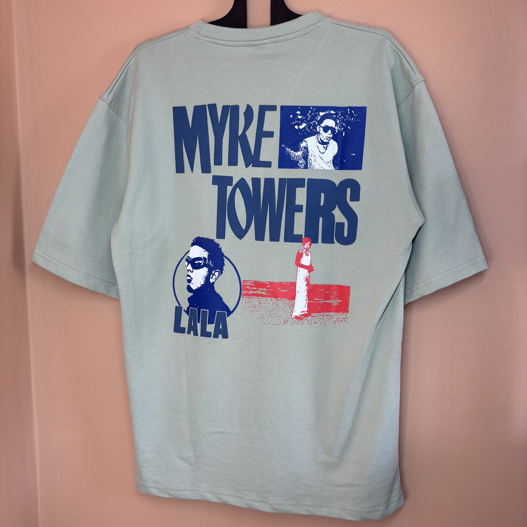 Myke Towers Graphic Tee — Back