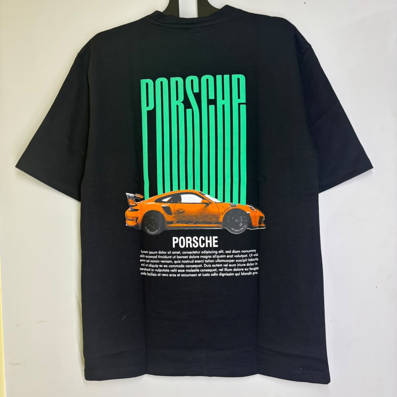 Porsche Car Dropshoulder T-shirt