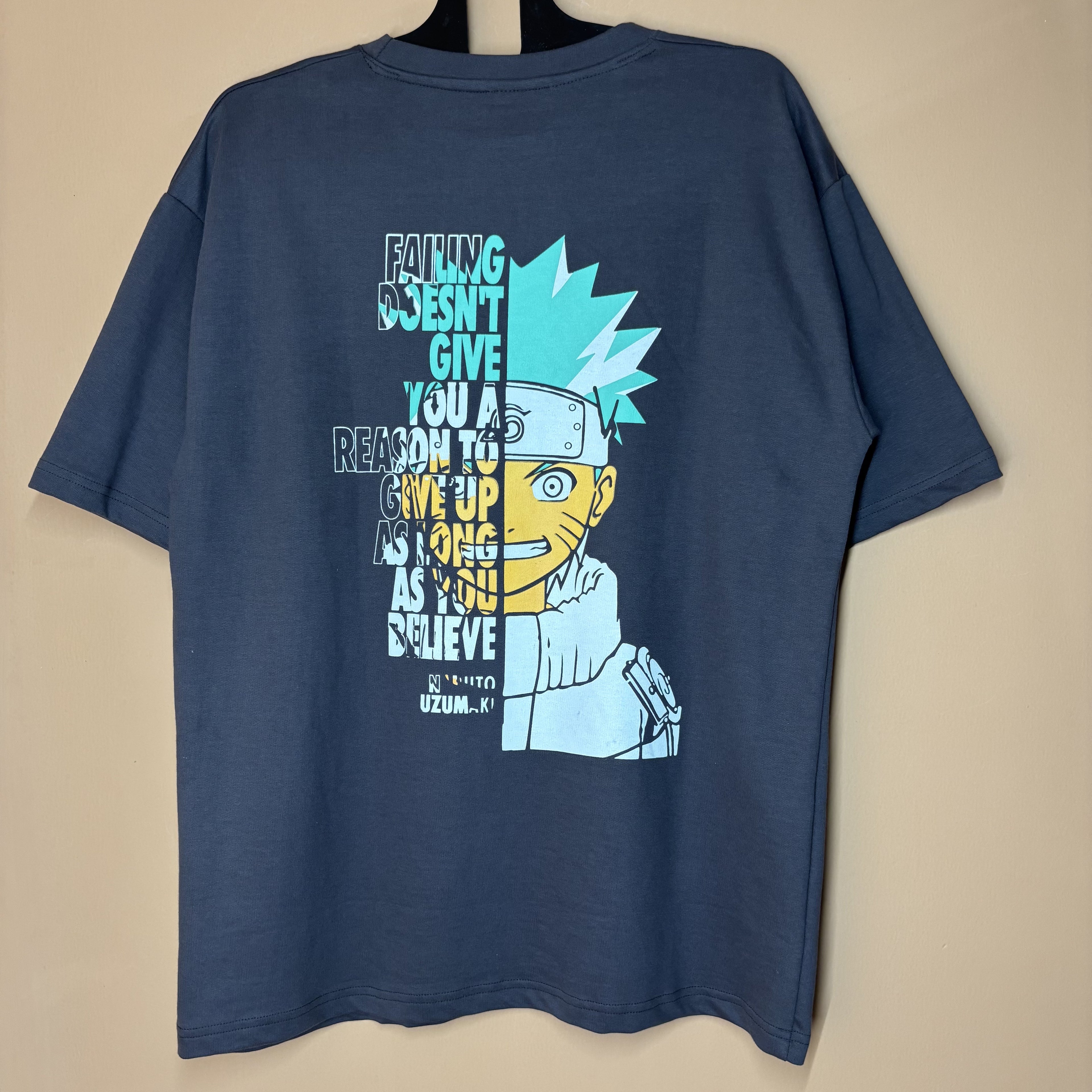 Believe & Overcome Tee — Back