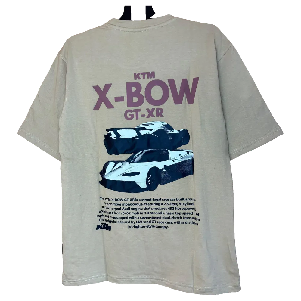 KTM X-Bow Tee, oversized graphic tee
