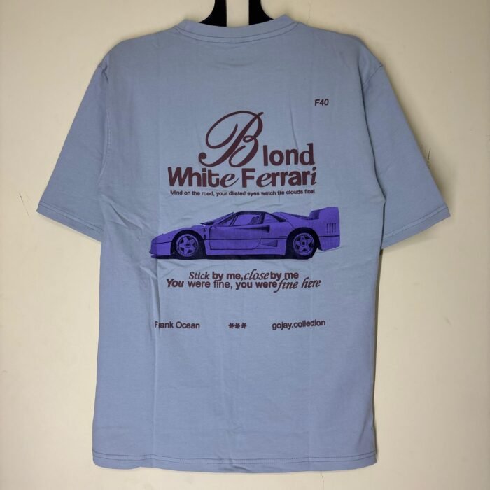 White Ferrari Tees